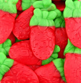 Maxi Fraises Lisses 33g