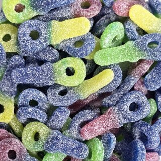 Tétine qui colore la langue - Texture ferme