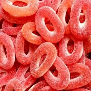 Anneaux fraises acides