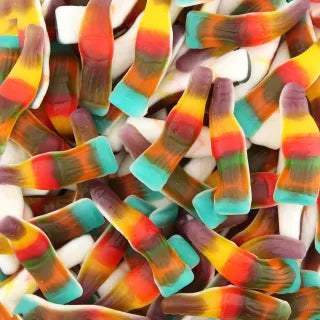 Bouteilles Multicolores Lisses