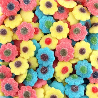 Fleurs Colorées sucrées