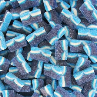 Tranches bleues framboise